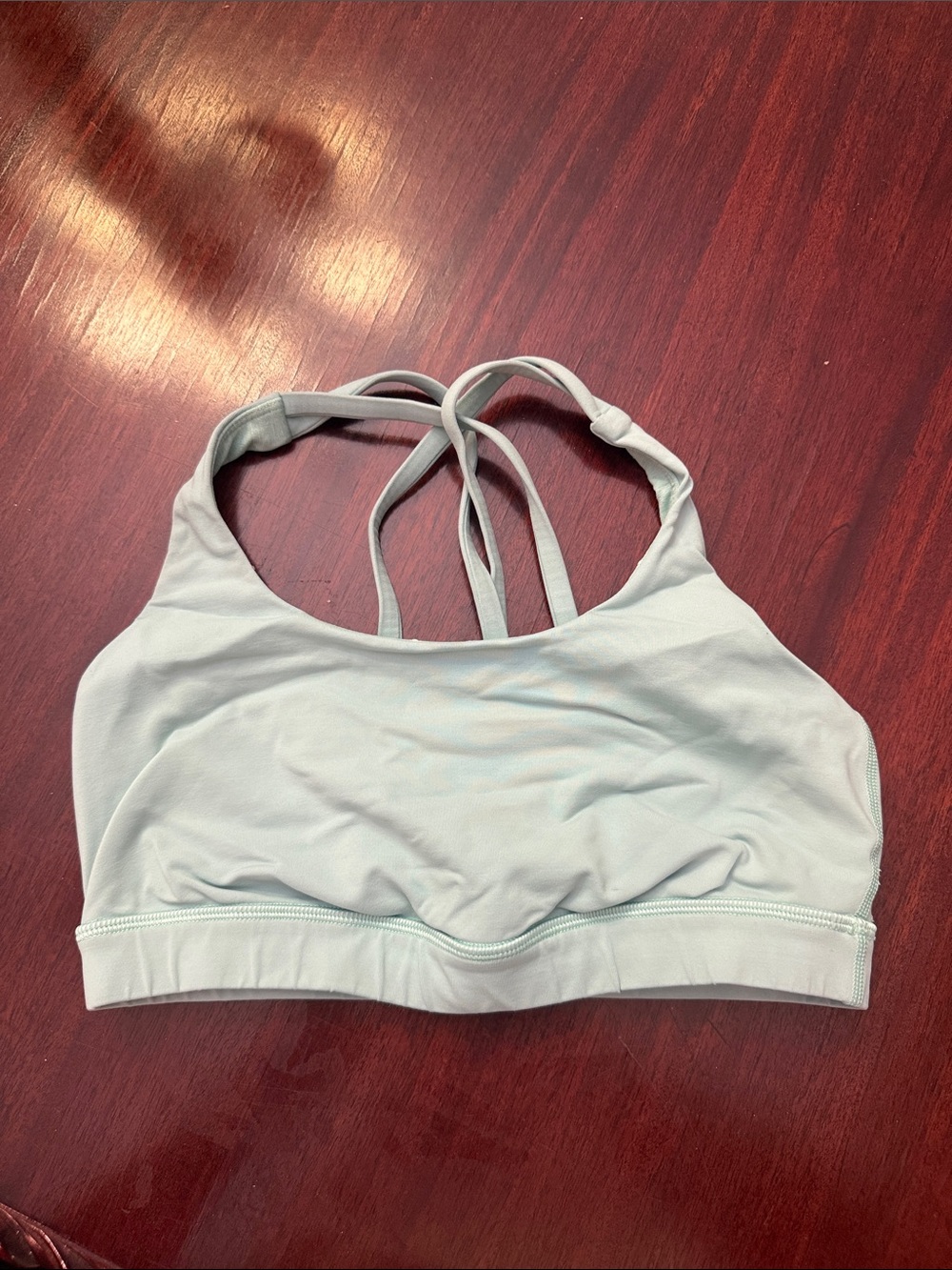 lululemon athletica Mint Green Strappy Sports Bralette